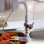 Spring Chrome Pull Out Spray Kitchen Sink
 Mixer Tap | CH1008.KM