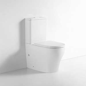 Rimless Two Piece Toilet Suite – Rimless Flushing – Super Silent | LXT007