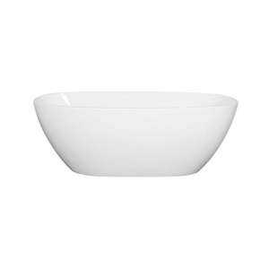 Oval Freestanding Bathtub –
  Acrylic Gloss White – 1800mm | LBT1800