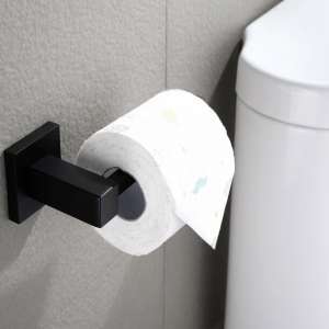 BLAZE Black Toilet Paper Roll Holder