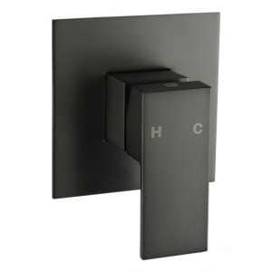 BLAZE Black Shower Wall Mixer | OX0106.ST
