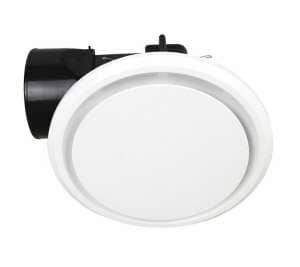 Bathroom Round Duct Ventilation Ceiling Exhaust Fan White