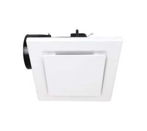 Bathroom Square Duct Ventilation Ceiling Exhaust Fan White