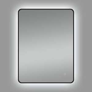 LED Mirror with Matte Black Frame –
  610x890x80mm | BK-LDE-81