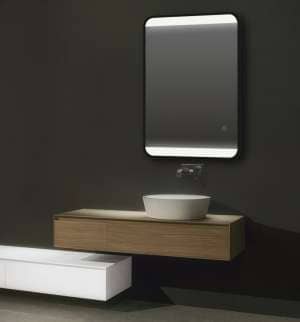 Black Frame LED Mirror – 500x700mm |
  BK-2SL