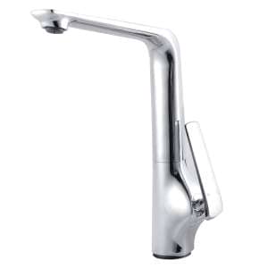 Esperia Chrome Solid Brass Tall Sink
 Mixer Tap for kitchen | KT33.01