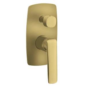Bellino Brushed Yellow Gold Shower Mixer
 With Diverter | WMD204.04