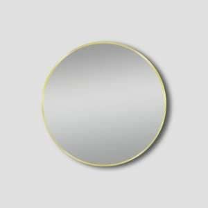 Brushed Gold Framed Round Mirror – 600mm
  | MBG-R60
