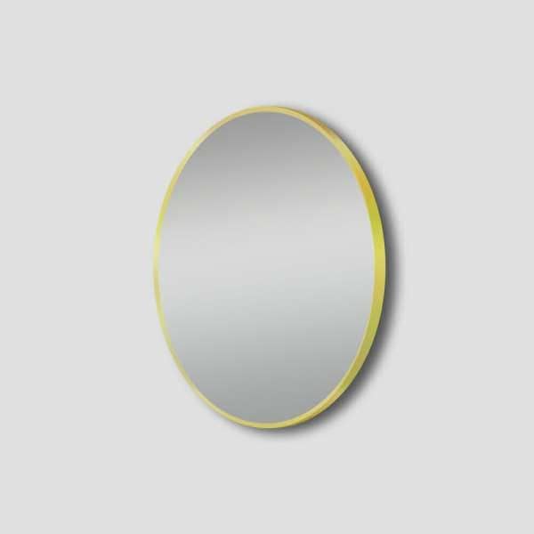 brushed-gold-framed-round-mirror-600mm