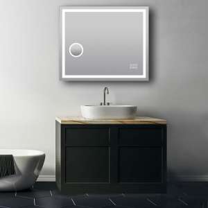 Bluetooth LED Mirror with Magnifier –
  900x750mm | ART-9075