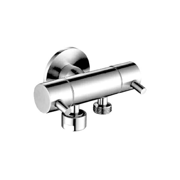 Dual Cistern Cock Stainless Chrome T115DB
