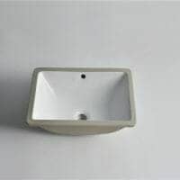 Fine ceramic Gloss White Undermount – CLA-1808B | 465x335x180mm