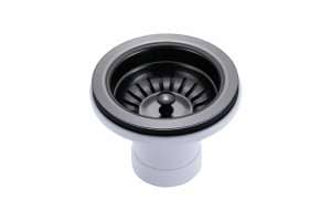 Satin Stainless Steel Handmade Single
  Bowl Sink for Flush Mount and Undermount – Gun Metal Grey – 440x440x205mm |
  TWM8B