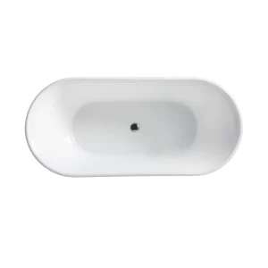 Balmoral Hampton Freestanding
 Bathtub | Gloss White – 1500mm | BAL-15