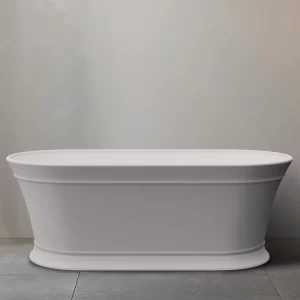 Balmoral Hampton Freestanding
  Bathtub | Gloss White – 1500mm | BAL-15