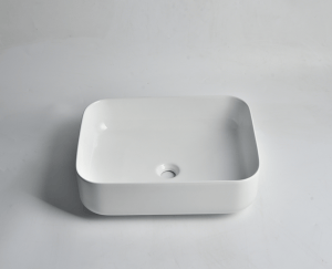 Fine Ceramic Gloss White Above Counter – CLA-422 | 500x400x135mm