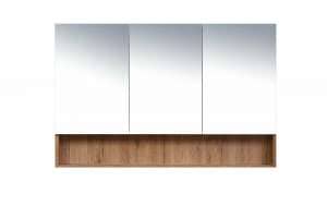 Shaving Cabinet with Shelf – Canyon Oak – 1200x780x150mm | GL-1200-CO