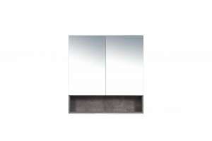 600mm Shaving Cabinet with Shelf – Rock Cemento