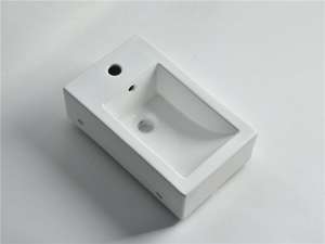 Fine ceramic Gloss White Above Counter/Wall-hung – CLA-387-L | 460x280x170mm