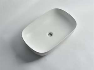 Fine Ceramic Gloss White Above Counter – CLA-419A | 610x400x150mm