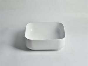 Fine Ceramic Gloss White Above Counter – CLA-423 | 380x380x140mm