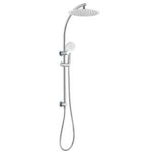 10 inch Round Chrome Shower Station Top Inlet