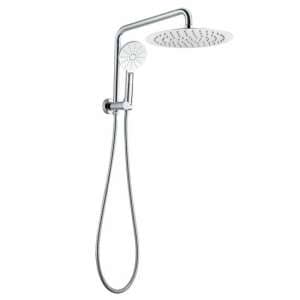 10 inch Round Chrome Shower Station Top Water Inlet