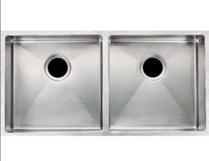 Stainless Steel Hand-made Double Kitchen
  Sink(Round Edges) – 865x440x200mm | TWM2
