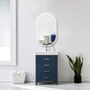 Oval Acrylic LED Mirror – 600x900mm |
  LDO-A-6090