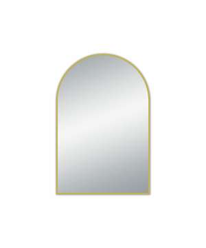 Uni-Brushed Gold Arch Framed Mirror –  600x900mm | MBG-A6090