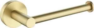 Otus L-Shaped Toilet Roll Holder – Brushed Gold | 8116A-BG