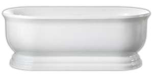 Fremantle Freestanding Bathtub – Gloss
 White – No Overflow – 1700mm | FBT1700