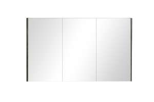 Qubist Shaving Cabinet – Three Doors –
  Dark Grey – 1200mm | QSV1200DG