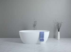 Stella Freestanding Bathtub – Gloss White
  – No Overflow – 1500mm | KBT-5-1500