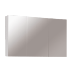 Poly White Shaving Cabinet – Gloss White – Double Doors – 1200mm  | PPSV1200