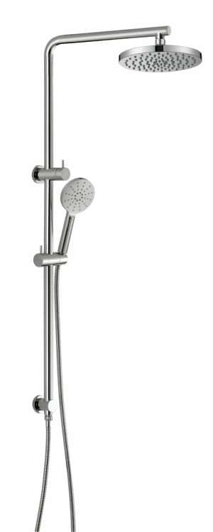 Cora Multi-function Shower Set 200 mm – Brushed Nickel | PHC4502R-BN