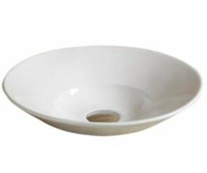 Insert Ceramic Basin – Gloss White –
  Round – 410mm | PIS4141R