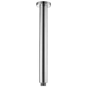 Round Vertical Shower Arm – Chrome | PRY001
