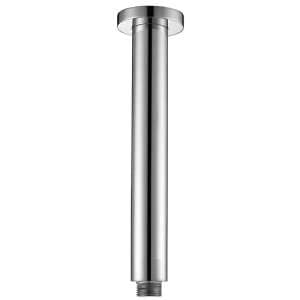 Round Vertical Shower Arm – Chrome | PRY001C