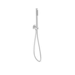 Tube Hand Shower On Wall Outlet Bracket – Brushed Nickel | PSH003-2BN