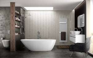 Veda Freestanding Bathtub – Gloss White –
 No Overflow – 1700mm | VBT1690