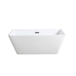 Qubist Freestanding Bathtub – Gloss White
  – No Overflow – 1200mm | QBT1200