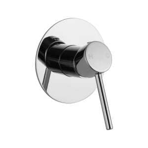 LUCID PIN Round Chrome Wall Mixer (115mm Cover Plate) | CH0126-2.ST