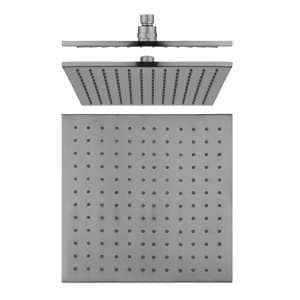 Square Brushed Nickel Shower Head – 250mm | BU0135.SH
