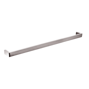 IVANO Brushed Nickel Single Towel Rail – 800mm | BU7001.8.TR