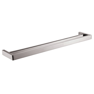 IVANO Brushed Nickel Double Towel Rail – 800mm | BU7002.8.TR