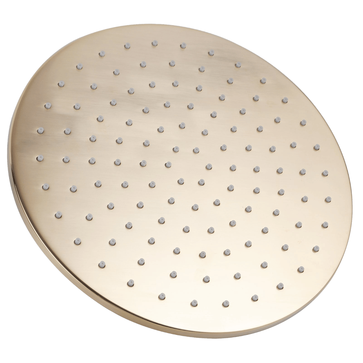 Round Brushed Gold Shower Head 250mm BUYG0010.SH