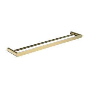 RUSHY Brushed Gold Double Towel Rail – 600mm | BUYG6502.TR