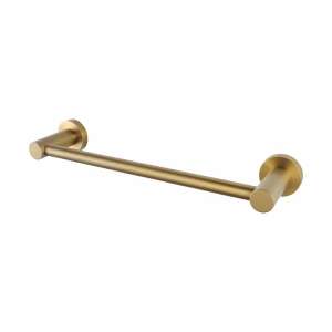LUCID PIN Brushed Gold Towel Rail – 300mm | BUYG6610.TR
