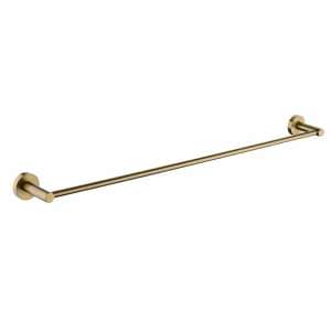 LUCID PIN Brushed Gold Single Towel Rack Rail – 900mm | BUYG6901.TR